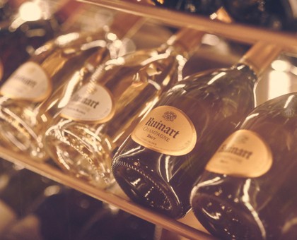 Le Champagne Ruinart sur votre table de fêtes