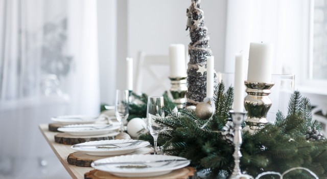 Confectionner une jolie table pour les fêtes de Noël