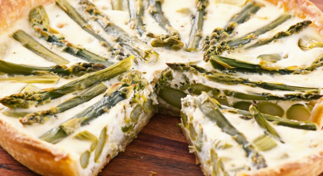 Quiche aux asperges