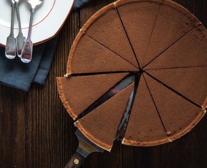 Tarte banane et chocolat