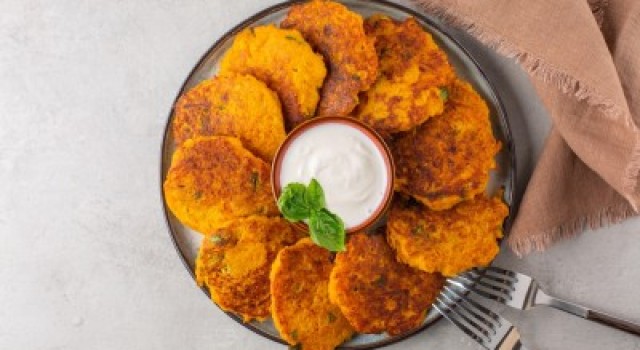 Galette de patate douce