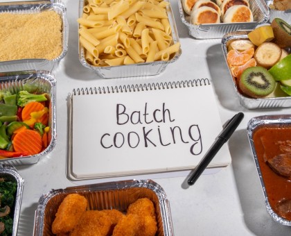 Batch cooking bien-être : 3 menus sains à préparer en 1 heure