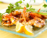 Sauté de crevettes et d'endives