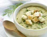 Velouté de courgettes express