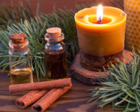 DIY : Bougie de Noël à l'orange et à la cannelle