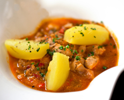 Thon à la basquaise