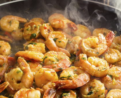 Crevettes épicées