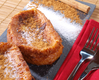 Pain perdu à la cannelle