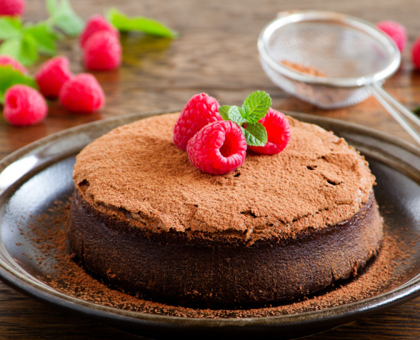 Bavarois au chocolat