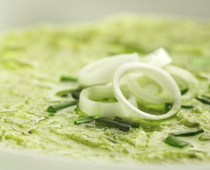 Purée de navets et de poireaux