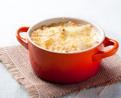 Mini gratins aux oignons