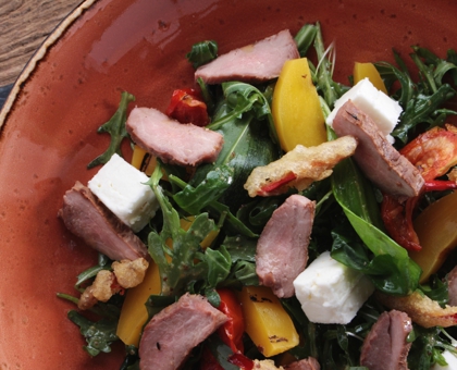 Salade de gésiers confits