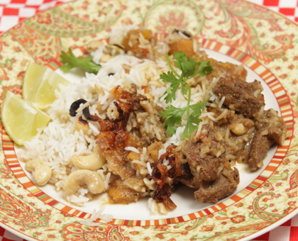 Sauté d’agneau au gingembre