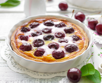 La tarte aux cerises