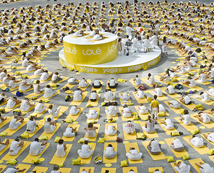 Dimanche 1er septembre, participez à une séance de yoga géante !