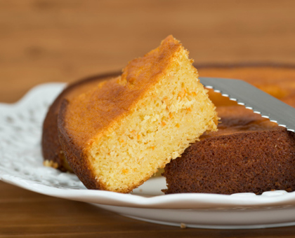 Moelleux à l'orange et au caramel