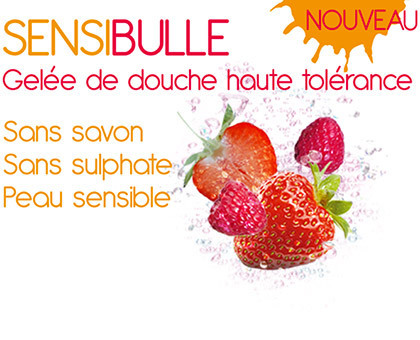 Nouveauté TOOFRUIT : Des gelées de douche haute tolérance pour les enfants !