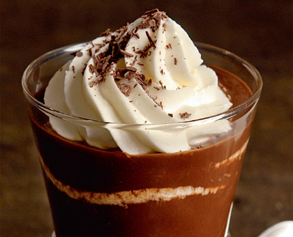 Chocolat Liégeois glacé