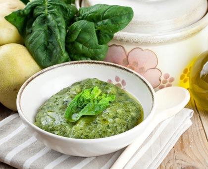 Purée d’épinards