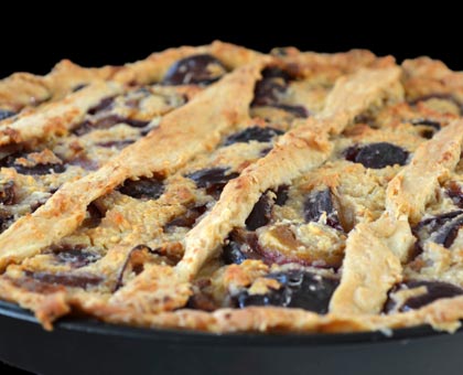 Tarte facile aux pruneaux