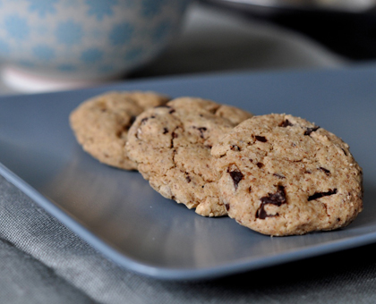 Cookies sans gluten et sans lait