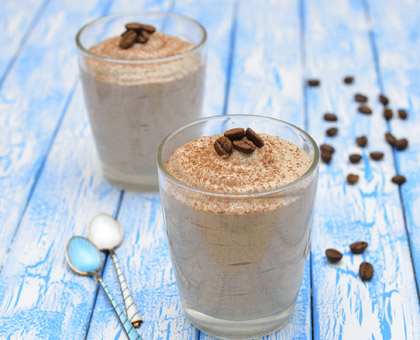Mousse légère au café