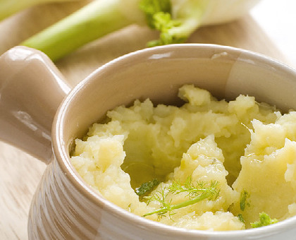 Mousseline de fenouil à la ciboulette
