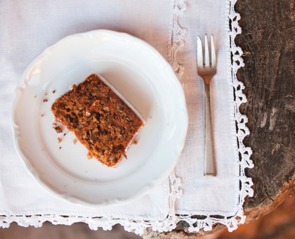 Cake aux carottes et aux dattes
