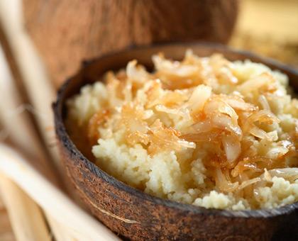 Riz créole au lait de coco