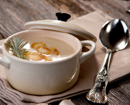 Crème de topinambours