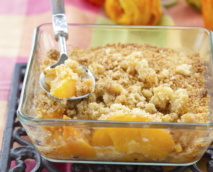 Crumble aux mandarines