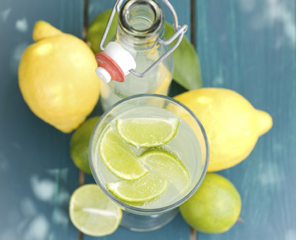 Citronnade à la verveine