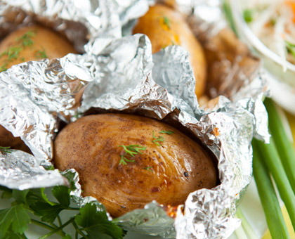 Pommes de terre en robe des champs