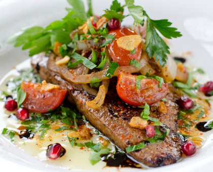 Foie de veau aux herbes