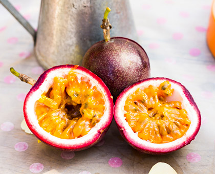 Fruit de la passion, l'un des fruits le plus sucrés