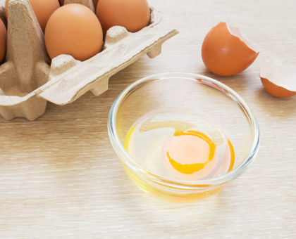 Que faire d'un blanc d'œuf ?