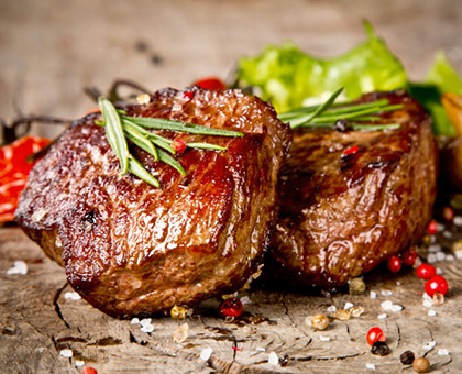 Le boeuf pour une santé de fer !