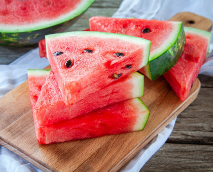 La pastèque, peu calorique mais pleine de vitamines
