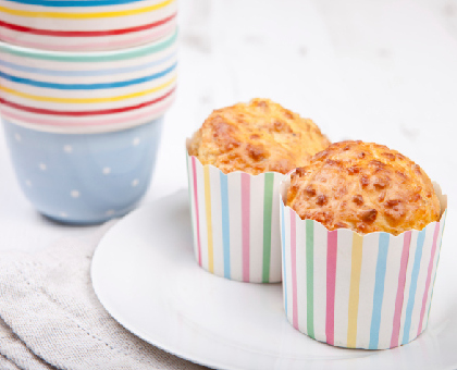 Muffins au fromage et au maïs