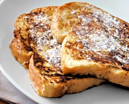 Pain perdu à la plancha