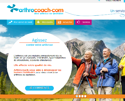 Arthrocoach, un service en ligne pour apprivoiser l’arthrose