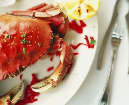 Le crabe, une bonne source de protéines