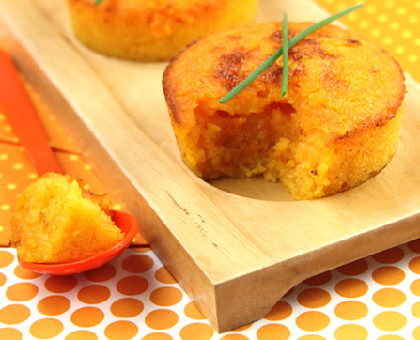 Gâteau de semoule au potimarron