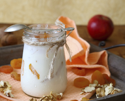 Yaourts pomme et muesli