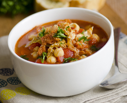 Pois chiches au chorizo