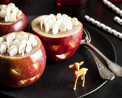 Pommes surprises au Caramel mou