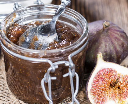Confiture de figues vanillée