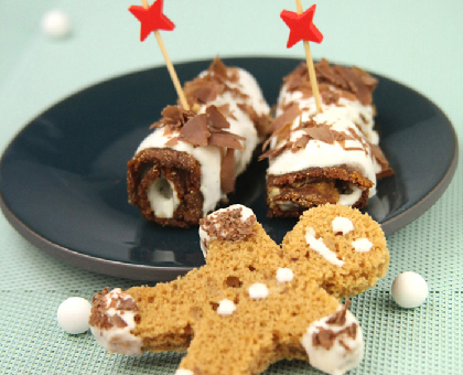 Buchette de Noël au pain d’épices