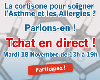 La cortisone pour soigner l’asthme et les allergies, parlons-en !