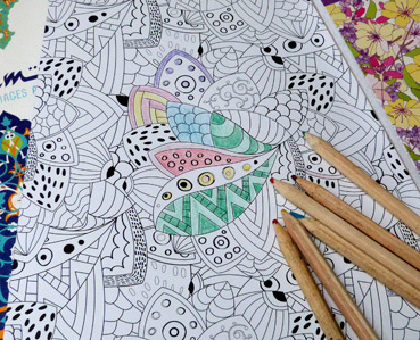 Il n’y pas d’âge pour le coloriage ! Les bienfaits de l’art-thérapie